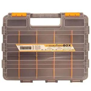 [골드스마일]수납박스 손잡이 1P 정리함 양면 공구함 수납 칸칸 박스