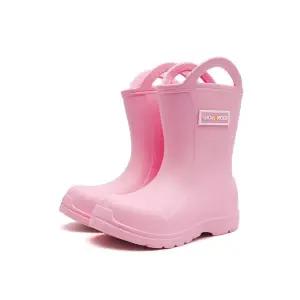 [보리보리/프리프리스 슈즈]슈라모드 플레인 레인부츠 핑크