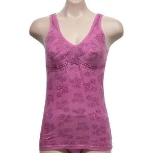 [하프클럽/]플라워 나염 노와이어 노몰드 편안한 브라런닝