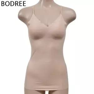 [하프클럽/]슬림한 라인감 디자인 베이직 누디 무봉제 끈브라런닝