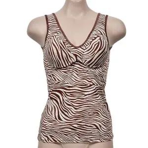 [하프클럽/](창민)레오파드 패턴 A컵 B컵 공용 몰드 브라런닝