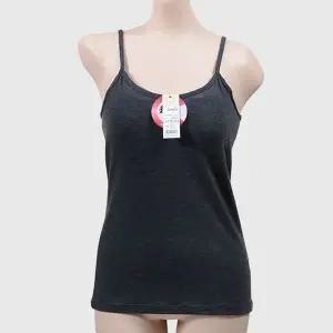 [하프클럽/](카밀라)면소재 보온성 좋은 안감 기모 캡 끈런닝