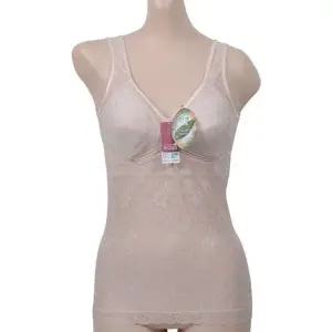 [하프클럽/]상적인 자연의 촉감 인견 플라워 망사 패턴 브라런닝