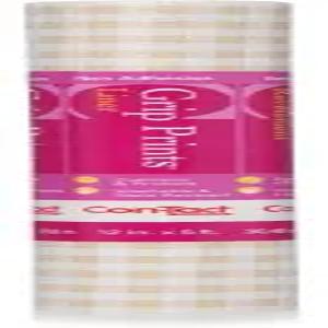 콘택트 브랜드 그립 내구성이 뛰어난 미끄럼 방지 선반 및 서랍 라이너 12인치 x 5인치 카키 격자무늬 인쇄