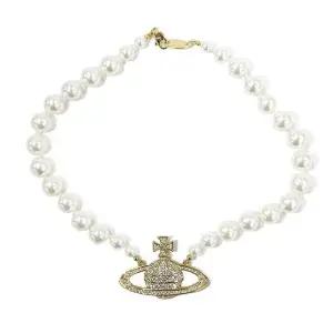 MUST IT_[럭스댓] 63010106 원로우 펄 바스 릴리프 초커 목걸이