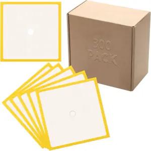 부유층을 만드는 웨스노이 300피스 4인치 x 카펫 타일 접착 커넥터 사각