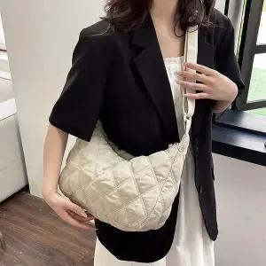 [하프클럽/]데일리 크로스백 여행 휴대폰 가방 라이트베이지