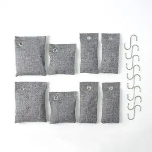 [핫트랙스]탈취제 대나무 숯주머니 8p세트(그레이)