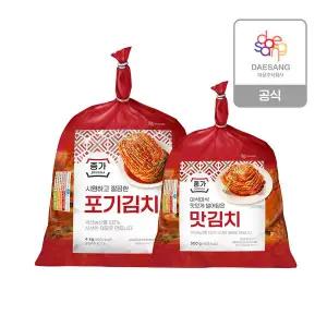 [종가집][종가] 포기김치4kg+맛김치900g