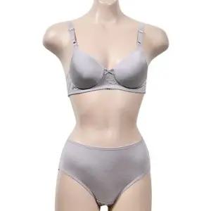 [하프클럽/]쾌적한 착용감 여성 인견 몰드 브라 팬티 세트