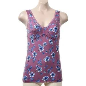 [하프클럽/]부드럽게 몸을 감싸주는 여성 플로럴 기모 브라런닝