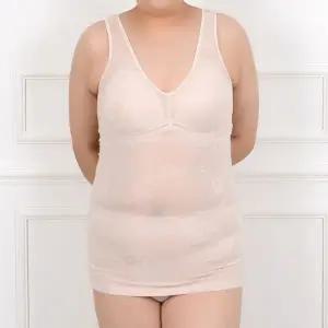 [하프클럽/]인견 플라워 매쉬 노몰드 빅사이즈 브라런닝