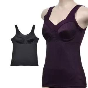 [하프클럽/]은은한 패턴과 편안한 풀컵 노와이어 노몰드 브라런닝