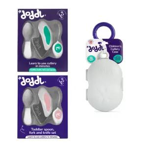 도들 유아식 스푼 포크 나이프 휴대용 케이스 선물 BNS