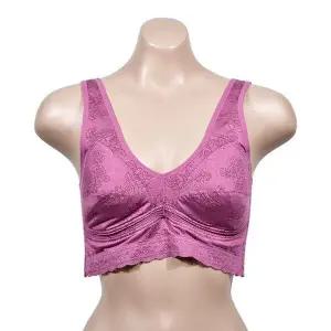 [하프클럽/]여성스럽고 편안한 레이스 여성 베이직 런닝형브라