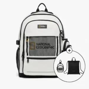 내셔널지오그래픽 새학기 책가방 코닉플러스 화이트 BNS
