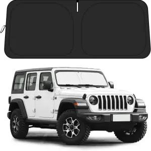 지프 랭글러 JL JLU 2018-2026 / 글래디에이터 2020-2026 선쉐이드 자동차 전면 창문은 선바이저