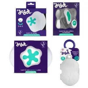 도들 유아 식기 백일 돌잔치 조카 선물 세트 아쿠아 BNS