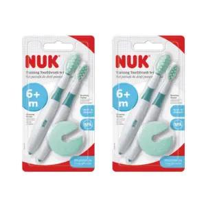 누크 아기 유아 칫솔 세트 백일 선물 이유식 준비물 BNS