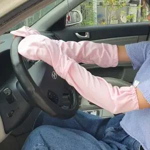 [하프클럽/]손등커버 운전 팔토시 핑크