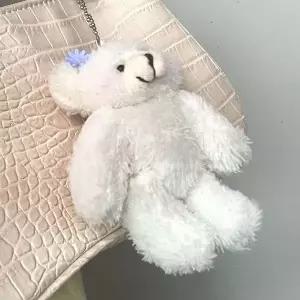 [하프클럽/]곰돌이 인형 키링 화이트