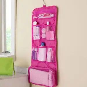 [하프클럽/]여행용 속옷 화장품 파우치(핑크)