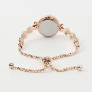 손목시계 슬라이드 여성 핑크