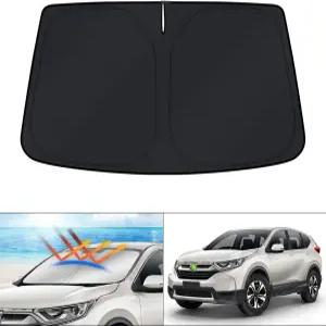 혼다 CR-V 2007-2018 2019 2020 2021 CRV 액세서리용 KUST 윈드실드 선쉐이드 창문 접이식 블록 자외선