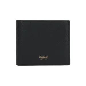 MUST IT_26SS 금장로고 바이폴드 지갑 블랙 Y0228 LCL158 GNAA