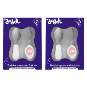 도들 아기 스푼 포크 이유식 유아식 준비물 세트 X2 BNS