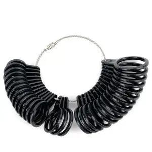 [하프클럽/]반지호수 반지사이즈 측정 플라스틱 링게이지