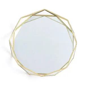 [하프클럽/]귀걸이 미러 골드 차키트레이 소품트레이