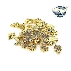 네잎클로버 팬던트 골드 액세서리 키링 목걸이