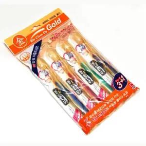 구강케어 이중미세모 보건소칫솔 골드칫솔 4P 부드러