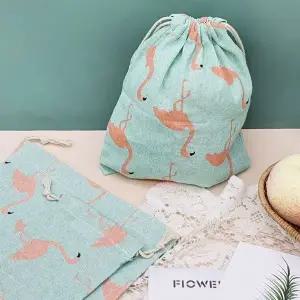 [하프클럽/]이너백여행파우치  파우치 홍학 세트