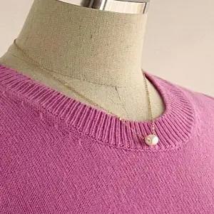 [하프클럽/]액세서리진주목걸이 미니멀 목걸이 진주