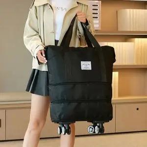 [하프클럽/]여성용 접이식 바퀴형 보스턴 캐리어가방 여행