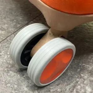 [하프클럽/]캐리어바퀴보호대 실리콘 캐리어 바퀴 커버 그레이