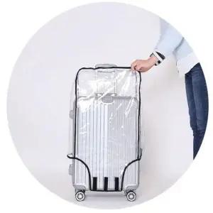 [하프클럽/]캐리어커버 20형 캐리어보호덮개 방수 투명