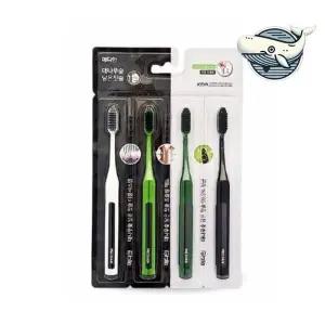 대나무숯 미세모 칫솔 자연친화적 구강위생 케어