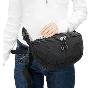 [하프클럽/]반달형 여성 힙색 데일리 호보 크로스백 가방