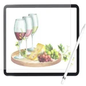 [골드스마일]ksr 아이패드 미니5 종이질감 액정 보호필름 1매