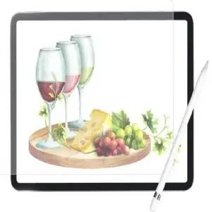 [골드스마일]ksr 아이패드 프로12.9 2세대 종이질감 액정 보호필름 1매