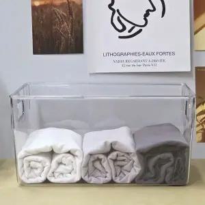 [골드스마일]투명 수납 정리함 L