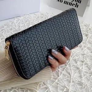 [하프클럽/]여성 지퍼 장지갑 가벼운 지폐 카드 지갑 생일선물