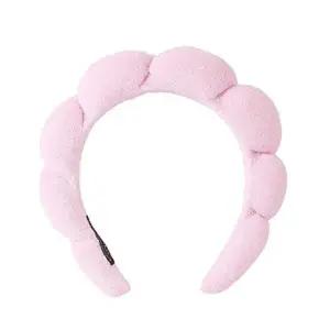 폭신폭신 세안밴드 세안 헤어밴드 핑크