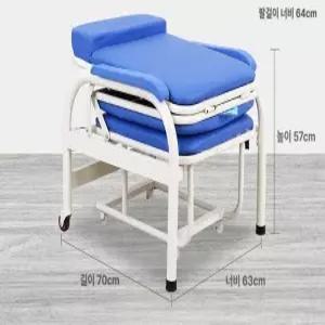 접이식 침대 목욕의자 환자용 베드 목욕카 요양원 어르신