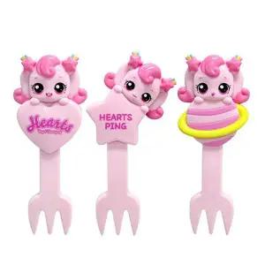 [알티피아]슈팅스타 캐치티니핑 하츄핑 포크픽 6P