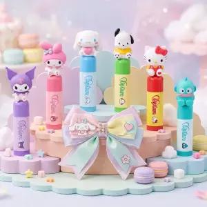 산리오 캐릭터 립밤 립케어 2개 시나모롤 마이멜로디 쿠로미 헬로키티 포차코 한교동