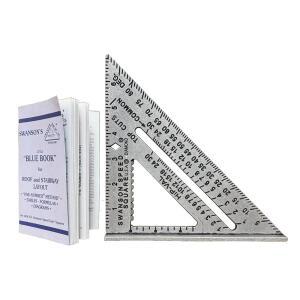 [미국배송] 스완슨 툴 주식회사 S0101 7인치 스피드 스퀘어 블루